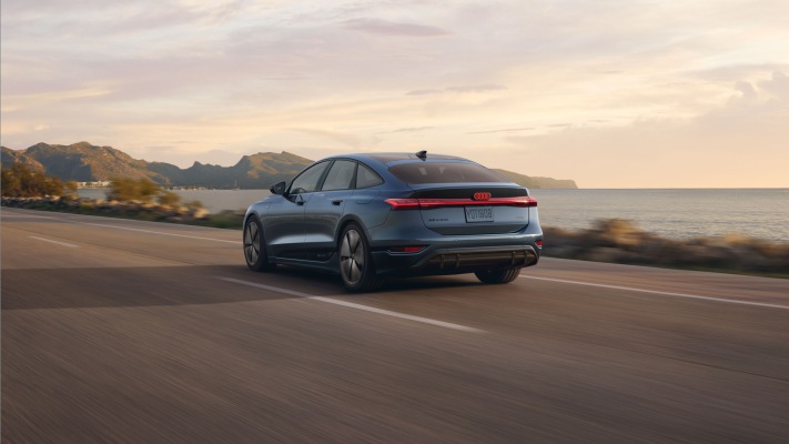 Audi A6 Sportback e-tron quattro USA Version 2027. Desktop wallpaper