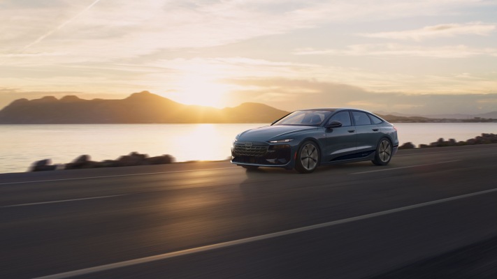 Audi A6 Sportback e-tron quattro USA Version 2027. Desktop wallpaper