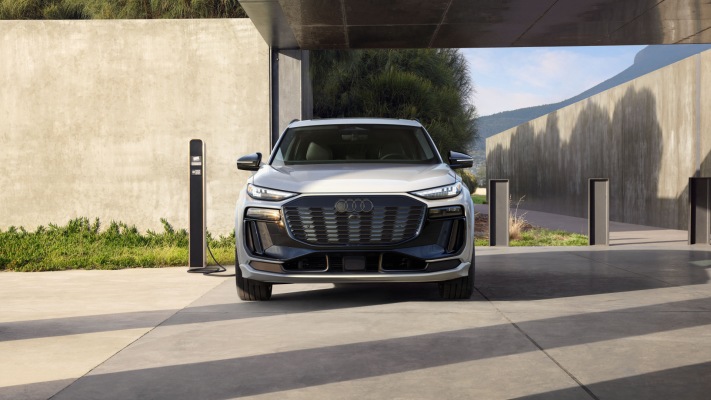 Audi Q6 e-tron USA Version 2027. Desktop wallpaper
