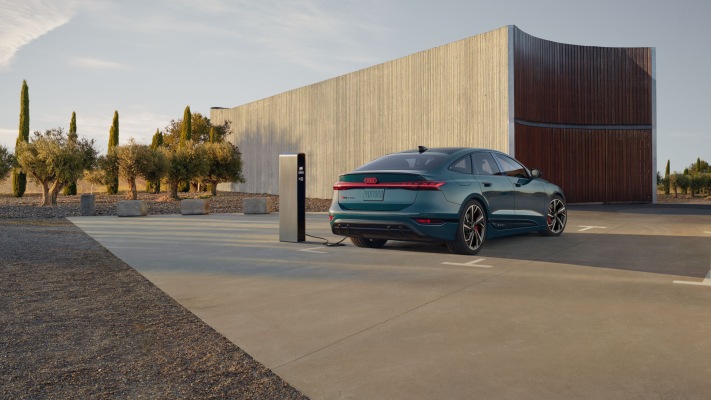 Audi S6 Sportback e-tron quattro USA Version 2027. Desktop wallpaper