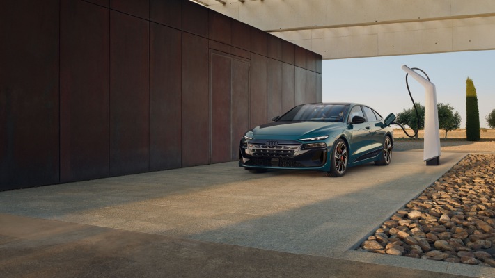 Audi S6 Sportback e-tron quattro USA Version 2027. Desktop wallpaper