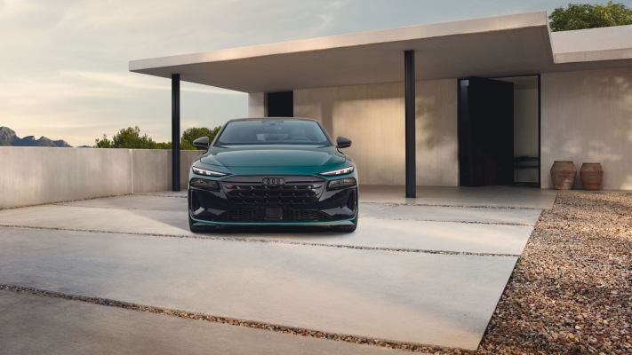 Audi S6 Sportback e-tron quattro USA Version 2027. Desktop wallpaper