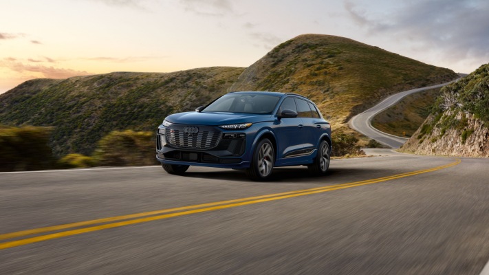 Audi SQ6 e-tron USA Version 2027. Desktop wallpaper