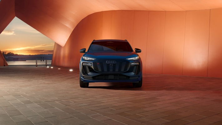 Audi SQ6 e-tron USA Version 2027. Desktop wallpaper