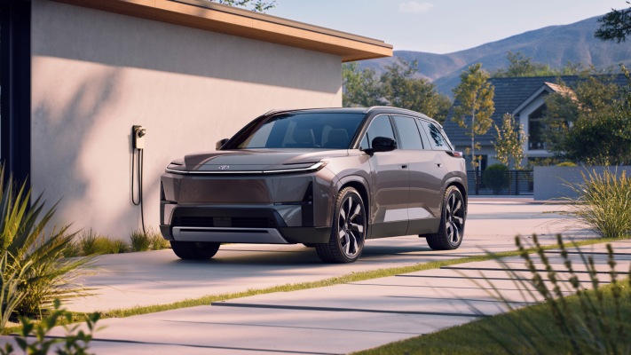 Toyota Highlander 2027. Desktop wallpaper