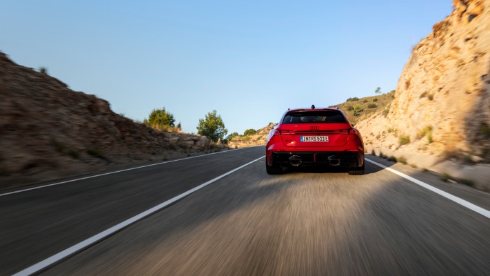 Audi RS 5 Avant 2026. Desktop wallpaper