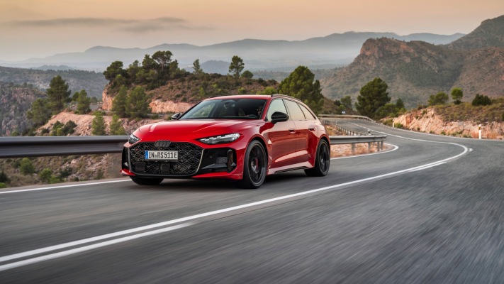 Audi RS 5 Avant 2026. Desktop wallpaper