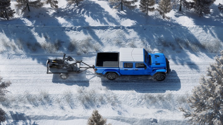 Jeep Gladiator Whitecap 2026. Desktop wallpaper