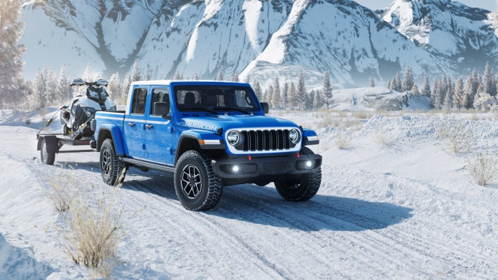 Jeep Gladiator Whitecap 2026. Desktop wallpaper