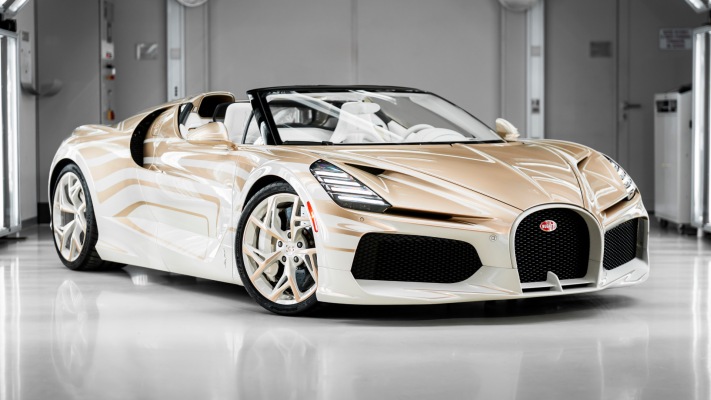 Bugatti W16 Mistral La Perle Rare 2026. Desktop wallpaper