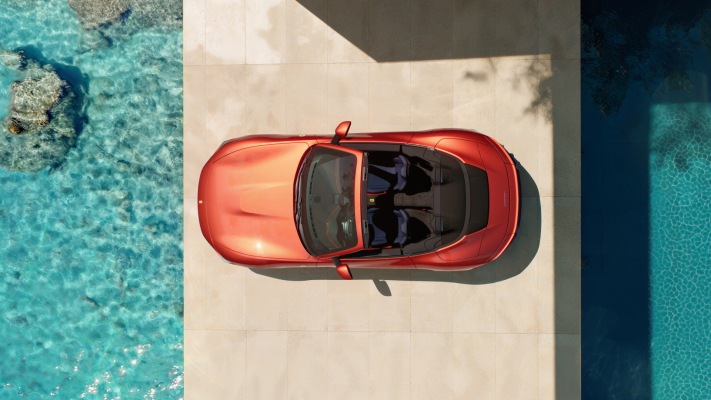 Ferrari Amalfi Spider 2027. Desktop wallpaper