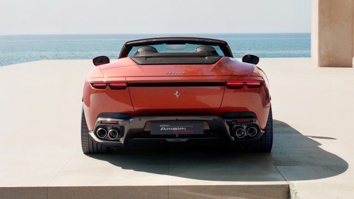 Ferrari Amalfi Spider 2027. Desktop wallpaper