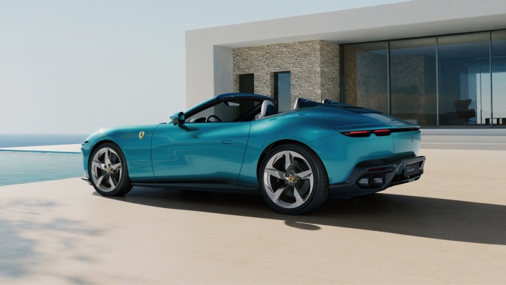 Ferrari Amalfi Spider 2027. Desktop wallpaper