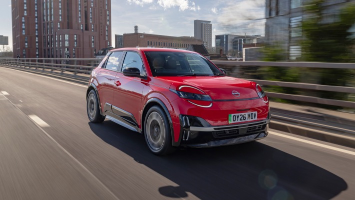 Nissan Micra Advance UK Version 2026. Desktop wallpaper