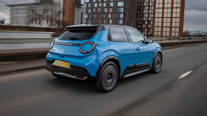 Nissan Micra Evolve UK Version 2026. Desktop wallpaper