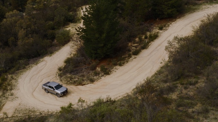 Nissan Navara ST AUS Version 2026. Desktop wallpaper