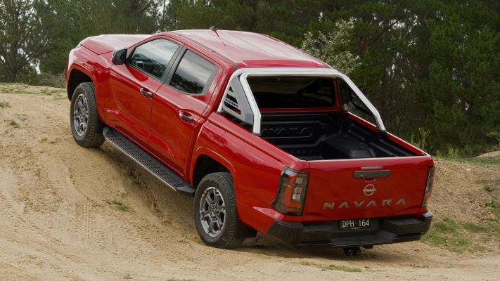 Nissan Navara ST-X AUS Version 2026. Desktop wallpaper