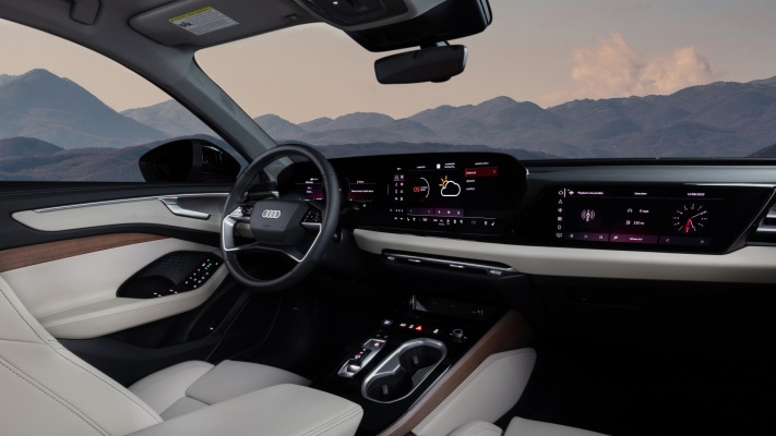 Audi A6 TFSI USA Version 2026. Desktop wallpaper