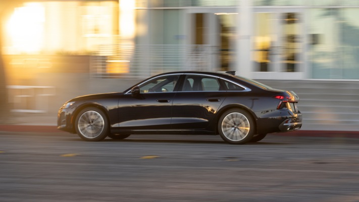 Audi A6 TFSI USA Version 2026. Desktop wallpaper