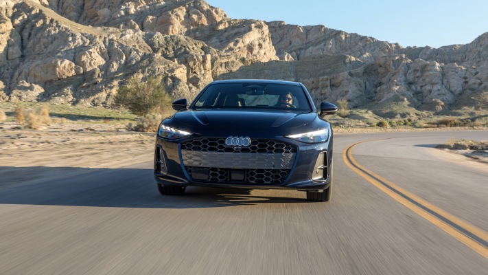 Audi A6 TFSI USA Version 2026. Desktop wallpaper