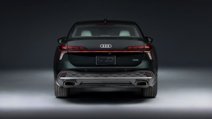 Audi A6 TFSI USA Version 2026. Desktop wallpaper