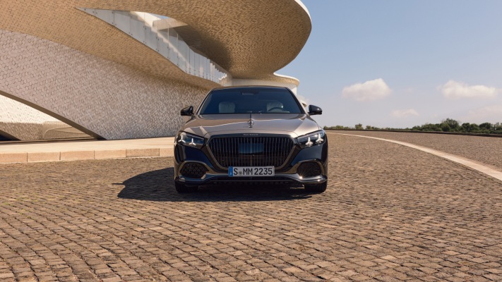 Mercedes-Maybach S 580 Night Series 2027. Desktop wallpaper