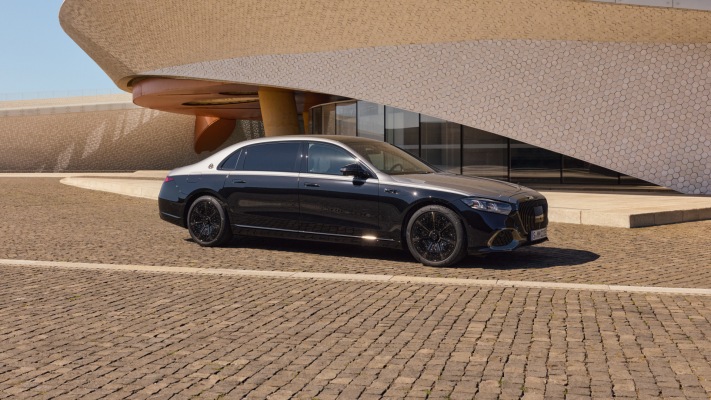 Mercedes-Maybach S 580 Night Series 2027. Desktop wallpaper