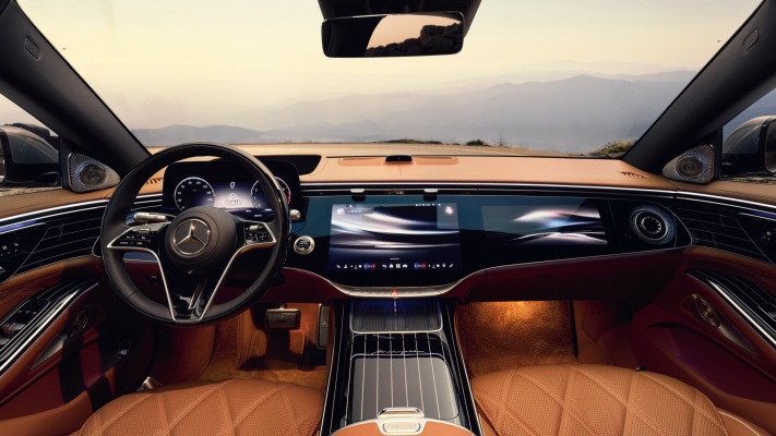 Mercedes-Maybach S 680 Manufaktur 2027. Desktop wallpaper