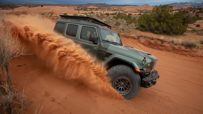 Jeep Wrangler Anvil 715 Concept 2026. Desktop wallpaper