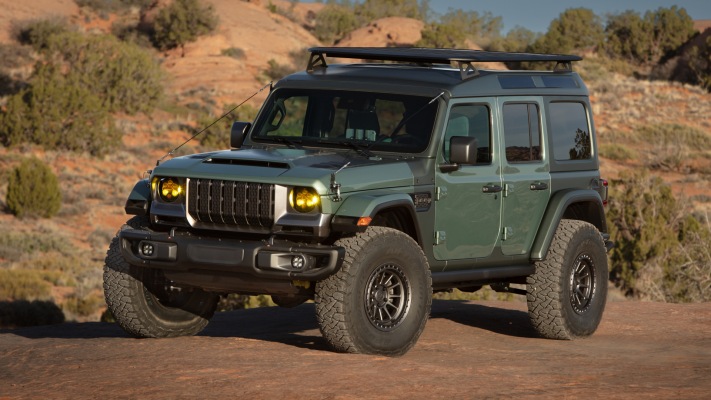 Jeep Wrangler Anvil 715 Concept 2026. Desktop wallpaper