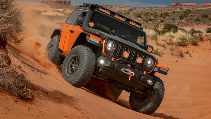 Jeep Wrangler Buzzcut Concept 2026. Desktop wallpaper
