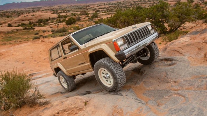Jeep XJ Pioneer Concept 2026. Desktop wallpaper