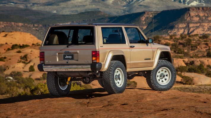 Jeep XJ Pioneer Concept 2026. Desktop wallpaper
