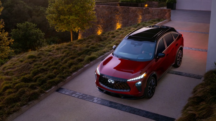 Infiniti QX65 2027. Desktop wallpaper