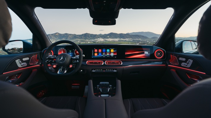 Mercedes-AMG GLE 53 4MATIC+ 2027. Desktop wallpaper