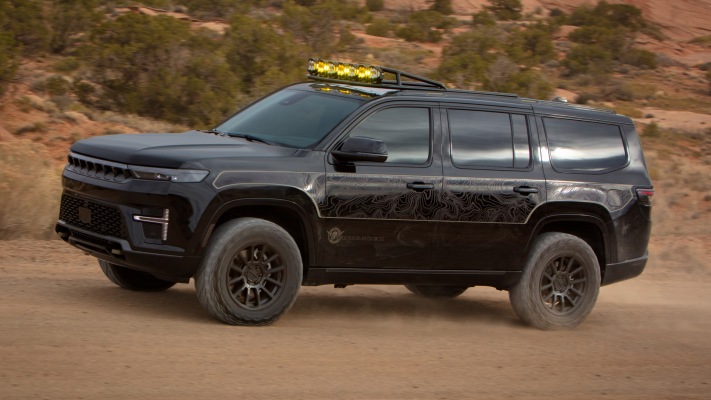 Jeep Grand Wagoneer Commander Concept 2026. Desktop wallpaper