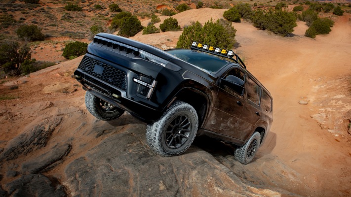 Jeep Grand Wagoneer Commander Concept 2026. Desktop wallpaper