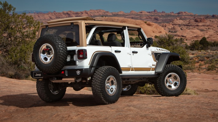 Jeep Wrangler Laredo Concept 2026. Desktop wallpaper