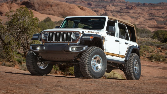 Jeep Wrangler Laredo Concept 2026. Desktop wallpaper