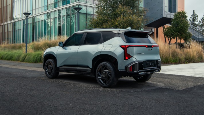Kia Seltos HEV X-Line USA Version 2026. Desktop wallpaper