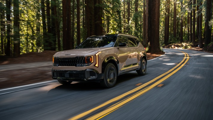 Kia Seltos X-Line USA Version 2026. Desktop wallpaper