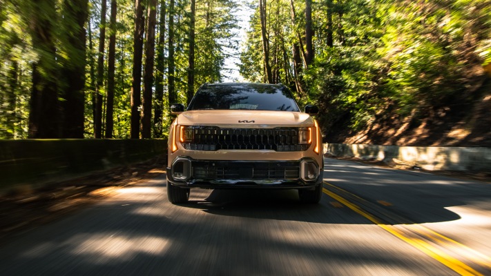 Kia Seltos X-Line USA Version 2026. Desktop wallpaper