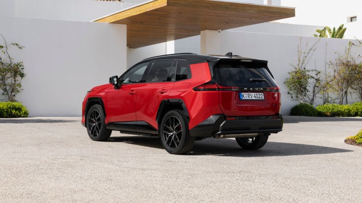 Toyota RAV4 PHEV GR Sport 2026. Desktop wallpaper