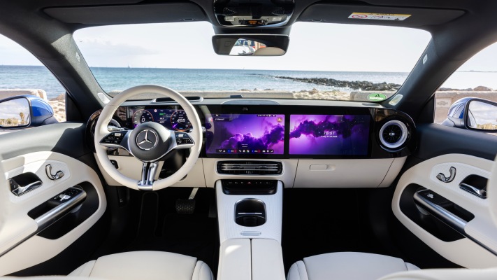 Mercedes-Benz CLA 250+ EQ Shooting Brake 2026. Desktop wallpaper