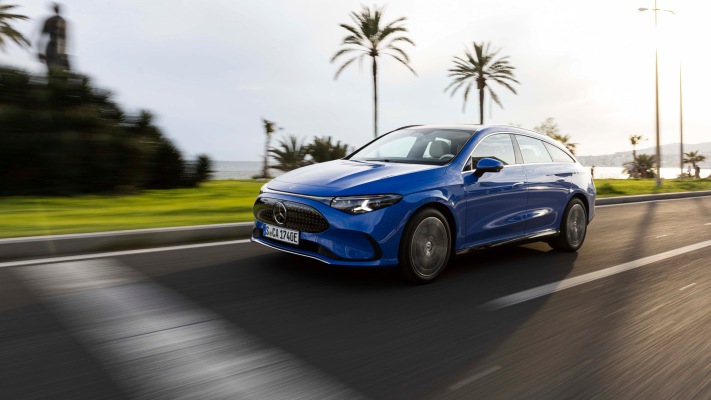 Mercedes-Benz CLA 250+ EQ Shooting Brake 2026. Desktop wallpaper