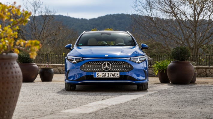 Mercedes-Benz CLA 250+ EQ Shooting Brake 2026. Desktop wallpaper