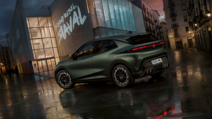 Cupra Raval 2027. Desktop wallpaper