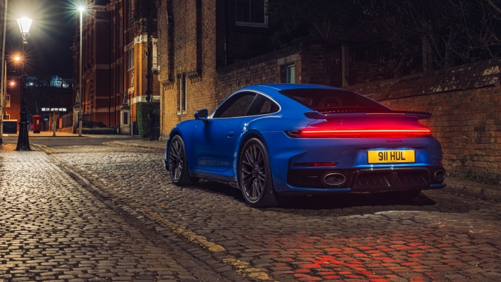 Porsche 911 Turbo S UK Version 2026. Desktop wallpaper
