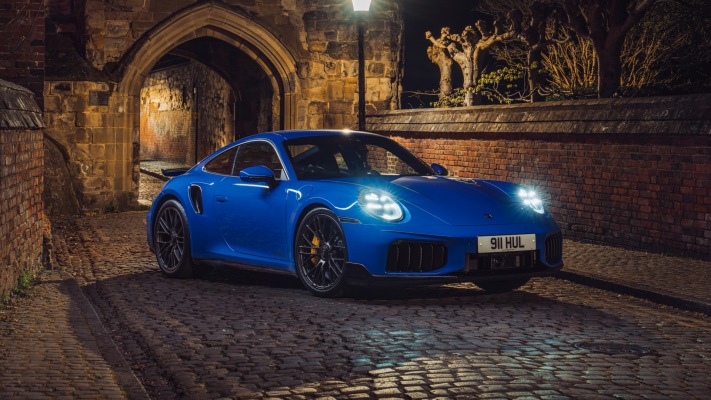 Porsche 911 Turbo S UK Version 2026. Desktop wallpaper