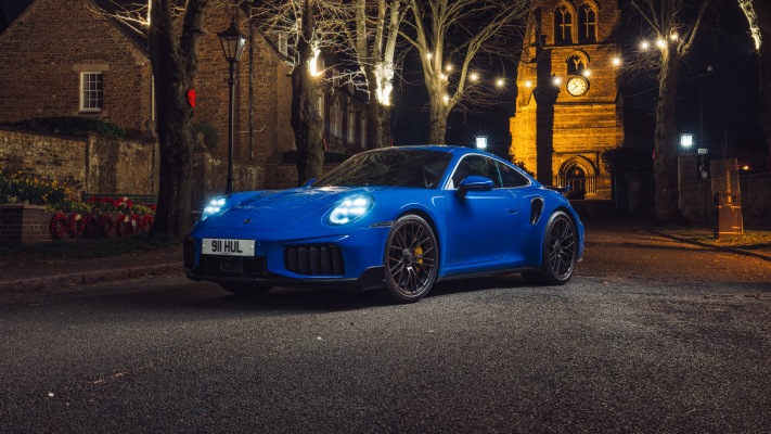 Porsche 911 Turbo S UK Version 2026. Desktop wallpaper
